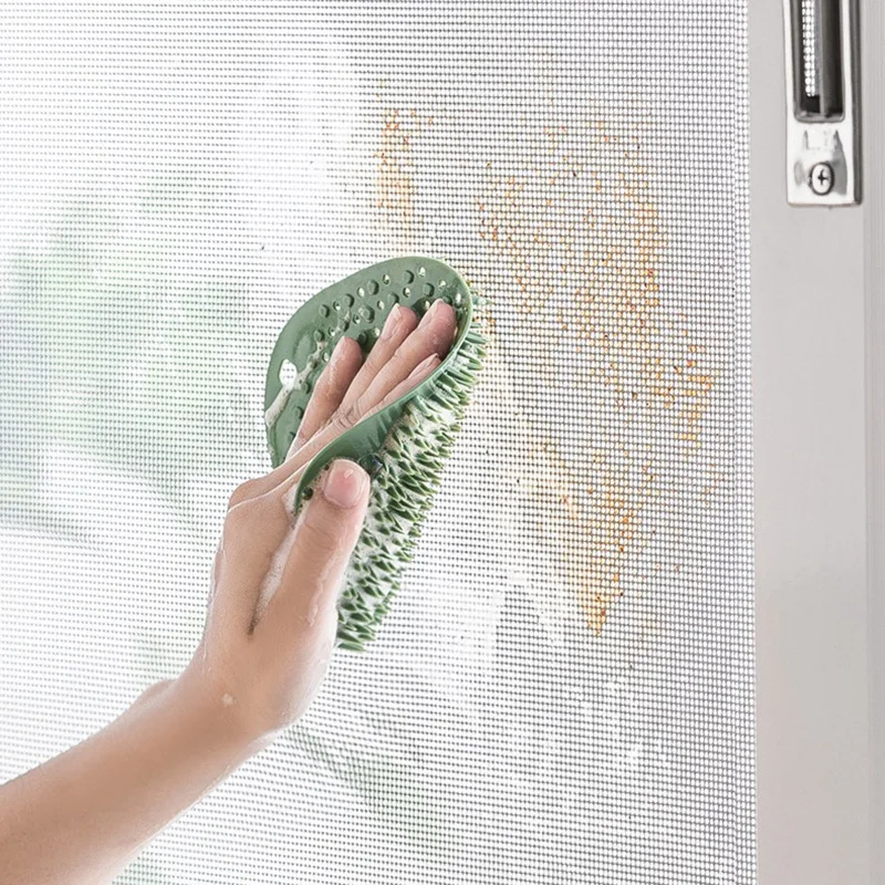 3 Pcs Silicone Dishwashing Brush Kitchen Gas Stove Multifunctional Cleaning Gadget | Дом и сад