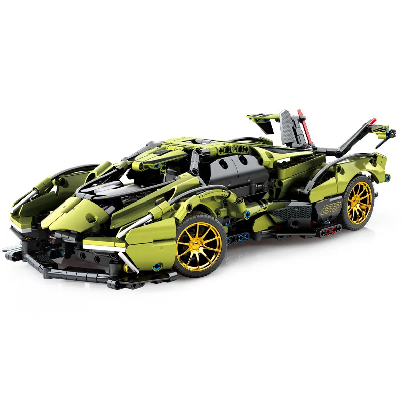 1039Pcs City Technical Remote Control Super Racing Car Building Blocks APP Programming Sports Vehicle Bricks Toys for Kids Gift | Игрушки и