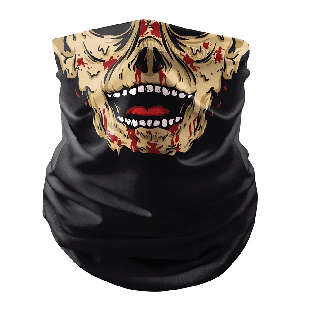 Новый косплей маска шарф костюм аксессуары животное собака панк стиль цифровая