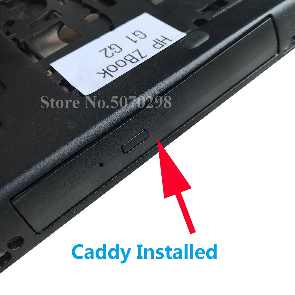 С лицевой панелью и кронштейном 2. 0 2 5 &quotжесткий диск HDD SSD оптический Caddy для HP ZBook