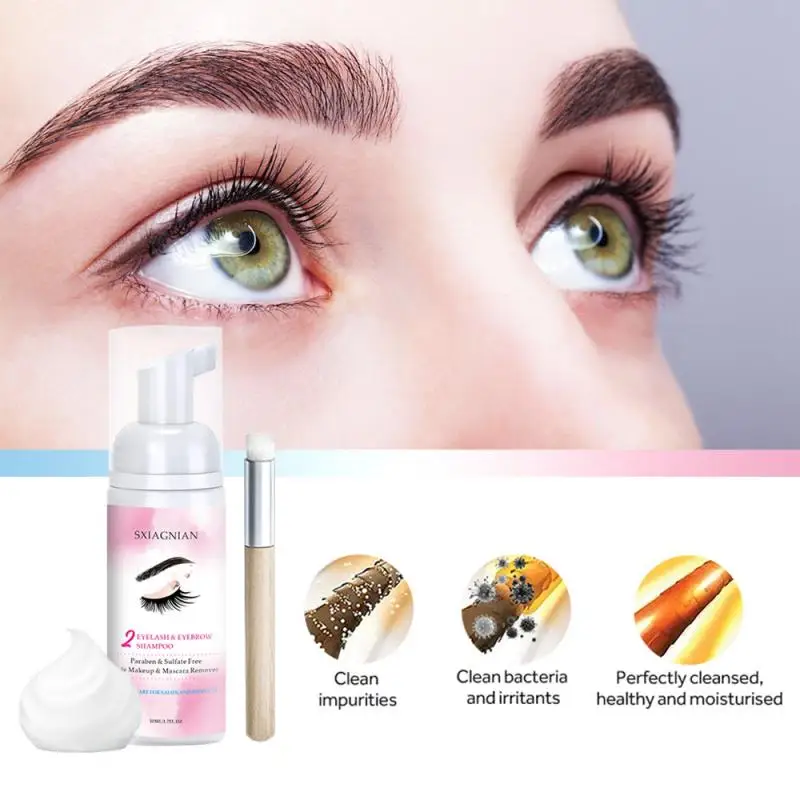 

New 1 Pc 2 In1 Eyebrow Mascara Makeup Remover Mild And Non-irritating Deep Cleaning With Brush Makeup Remover Tool