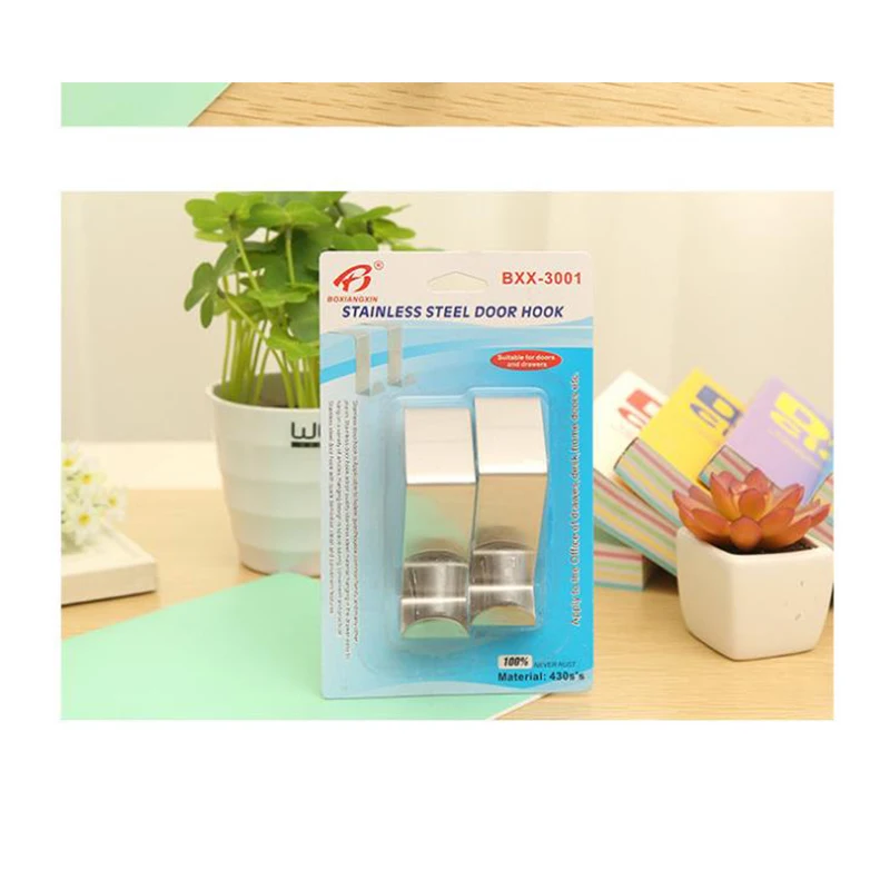 Многофункциональный крючок из нержавеющей стали кухонный шкаф одежда для дома