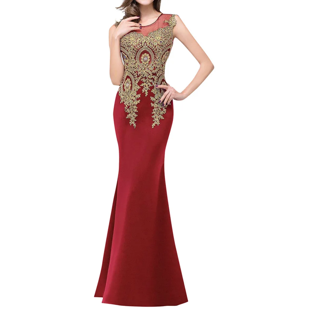 2020 Новое поступление женское длинное платье вечернее для выпускного вечера