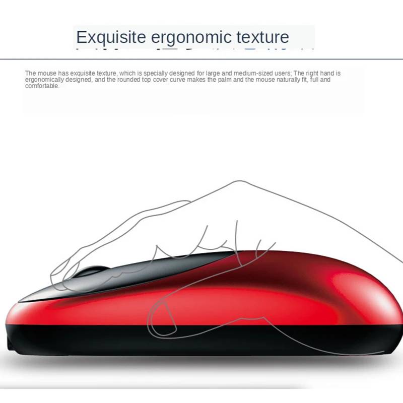 

2.4G Wireless Silent Mouse Rechargeable Noiseless PC mouse1600DPI Wireless mouse For Desktop laptop computer Windows 7 8 10
