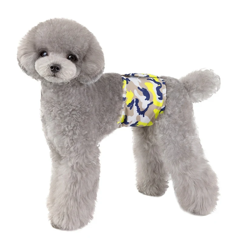 1 шт. водонепроницаемые подгузники для собак мочи многоразовые физиологические