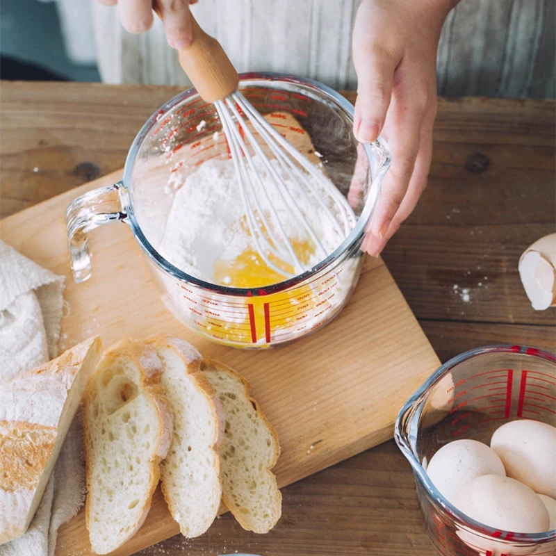 Стекло мерный стаканчик домашние кухонные инструменты для выпечки серии