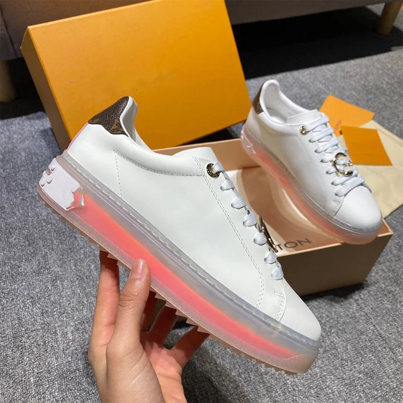 2021 мужские туфли для скейтбординга прозрачная нижняя часть Женская Роскошная