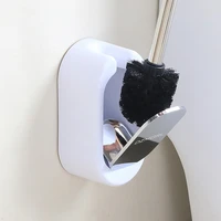 wall mounted household toilet brush stainless steel cleaning brush set durable cleaning tools bathroom accessories