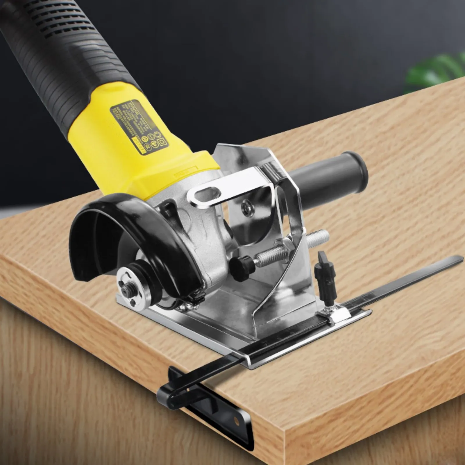 

Angle Grinder Variable Cutting Machine Conversion Tool Base Bracket Adjustable Angle Grinder Base Woodworking Tools Accessories