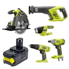 Зарядное устройство для литиевых батарей для Ryobi 18 в 6,0 Ач ONE + RB18L40 RB18L50 RB18L60 RB18L25 P208B P210