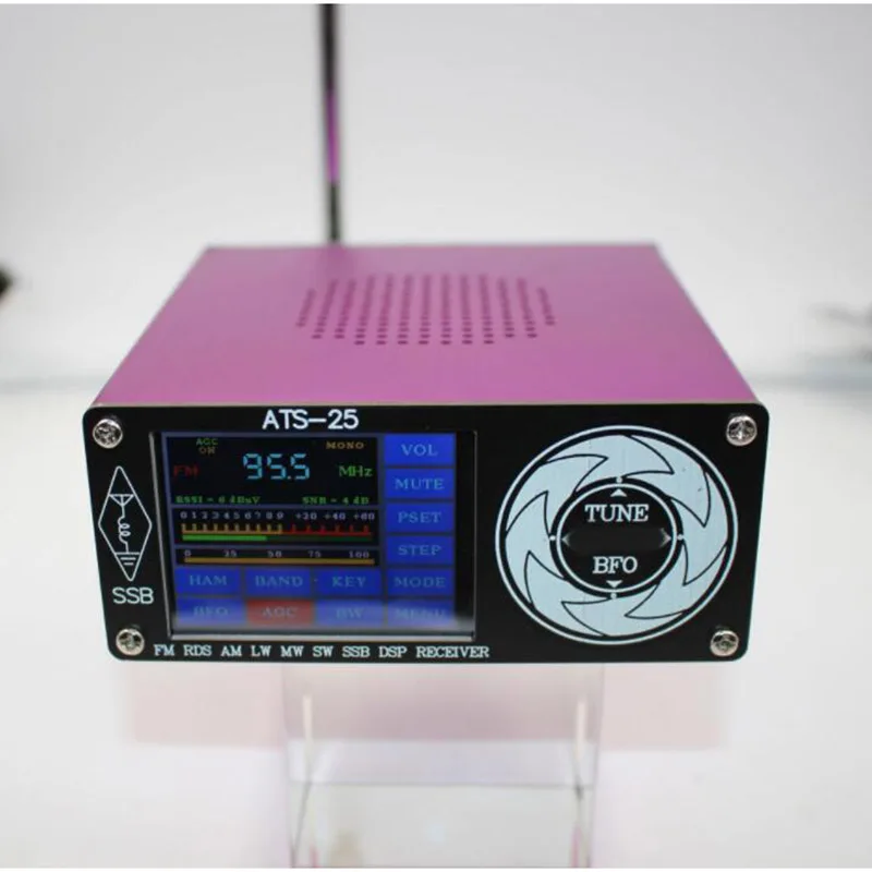 

SI4732 All Band Radio FM AM (MW And SW) And SSB (LSB And USB) With 2.4 Inch Touching Screen D5-001