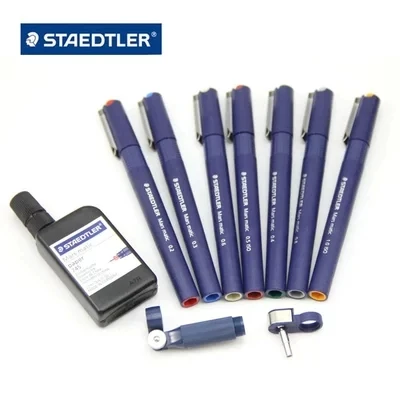 Staedtler Mars Matic 700 Technical Pen Fine Point Refillable Tubular Tip - 0.1, 0.13, 0.18, 0.2, 0.25, 0.3, 0.35, 0.4, 0.5, 0.6, 0.8, 1.0 image 3
