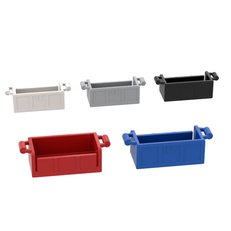 BuildMOC 4738a 2x4 сокровище для строительных блоков, детали «сделай сам», Классические брендовые Подарочные игрушки