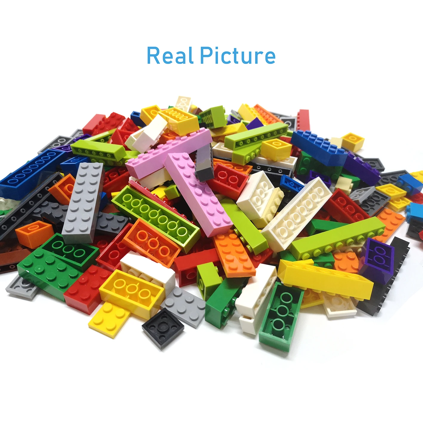 

400pcs DIY Building Blocks Figure Bricks Smooth 1x1 24Color Educational Creative Size Compatible With lego Toys for Children