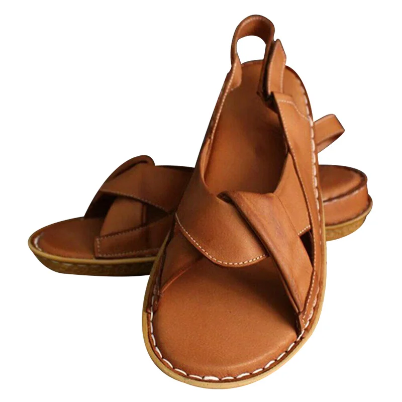 

Сандалии женские на плоской подошве, дышащие Нескользящие, пляжная обувь для отдыха, летние