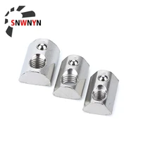 m3 m4 m5 m6 rivet nut 20304045 series spring nut for aluminum profile rivet nut tool for aluminum profiles groove 5pcsset