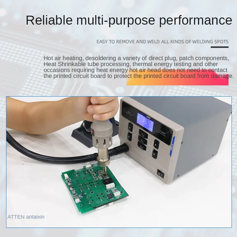 Паяльная станция ST862D 1000 Вт с цифровым дисплеем