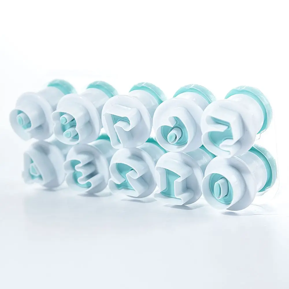 10 шт./компл. пластиковые формы для торта с цифрами помадка форма нож шоколадного