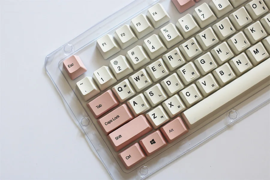 PBT сублимационные корейские колпачки для ключей с подсветкой 104 клавиш Cherry Mx переключатели колпачки для ключей съемник для механической клавиатуры
