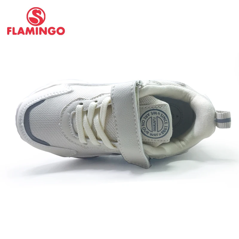 FLAMINGO orthotics function pig skin insole Hook&ampLoop breathable Spring girl sneaker separate box free shipping 201K-NQ-1616 | Детская