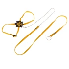 Поводок для рептилий, черепаха, ящерица, регулируемый Мягкий ремень для тренировок на открытом воздухе