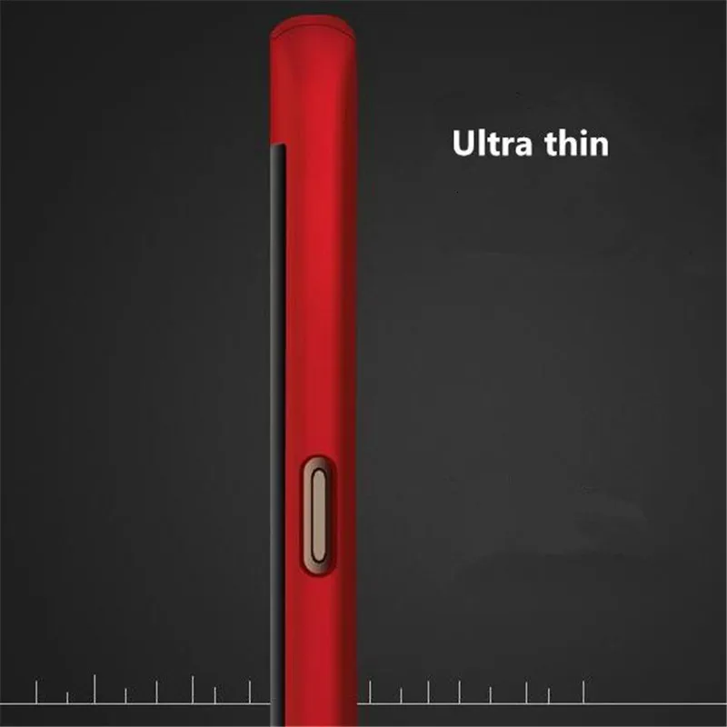 360 полный защитный чехол для huawei P Smart Psmart на Coque Enjoy 7 S телефона с закаленным