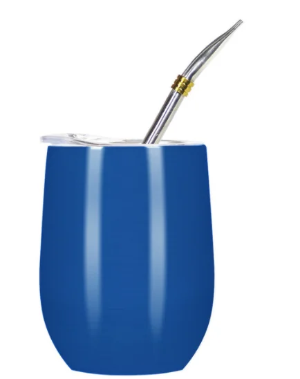 6 унций 12 винная кружка для яиц с стакан соломинкой кофейная молочная устойчивая