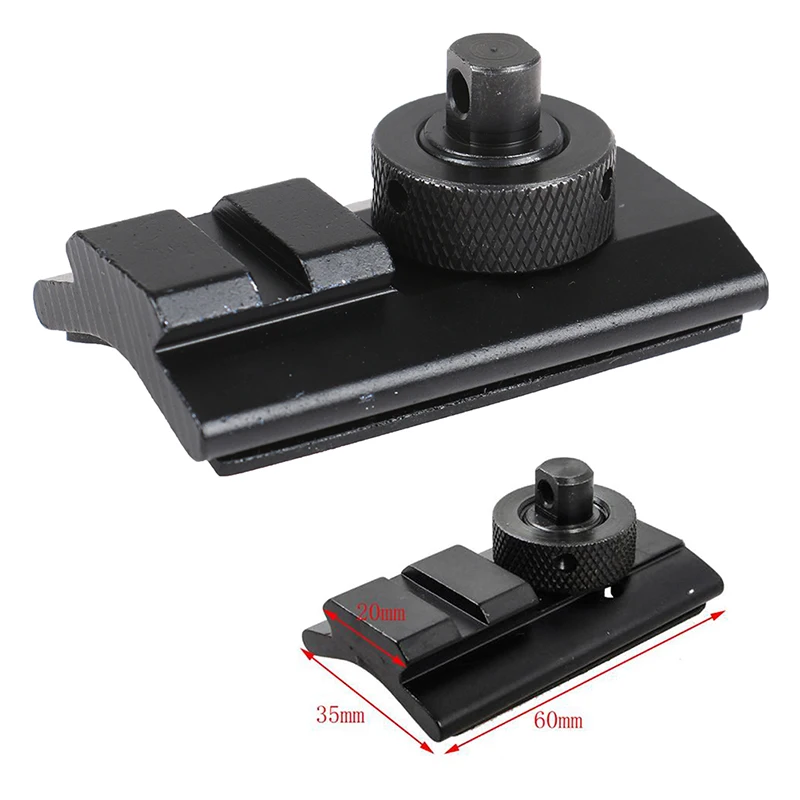 CS Tactical страйкбольная винтовка Охота сошка для стрельбы слот-адаптер 20 мм Bipod Adapter |