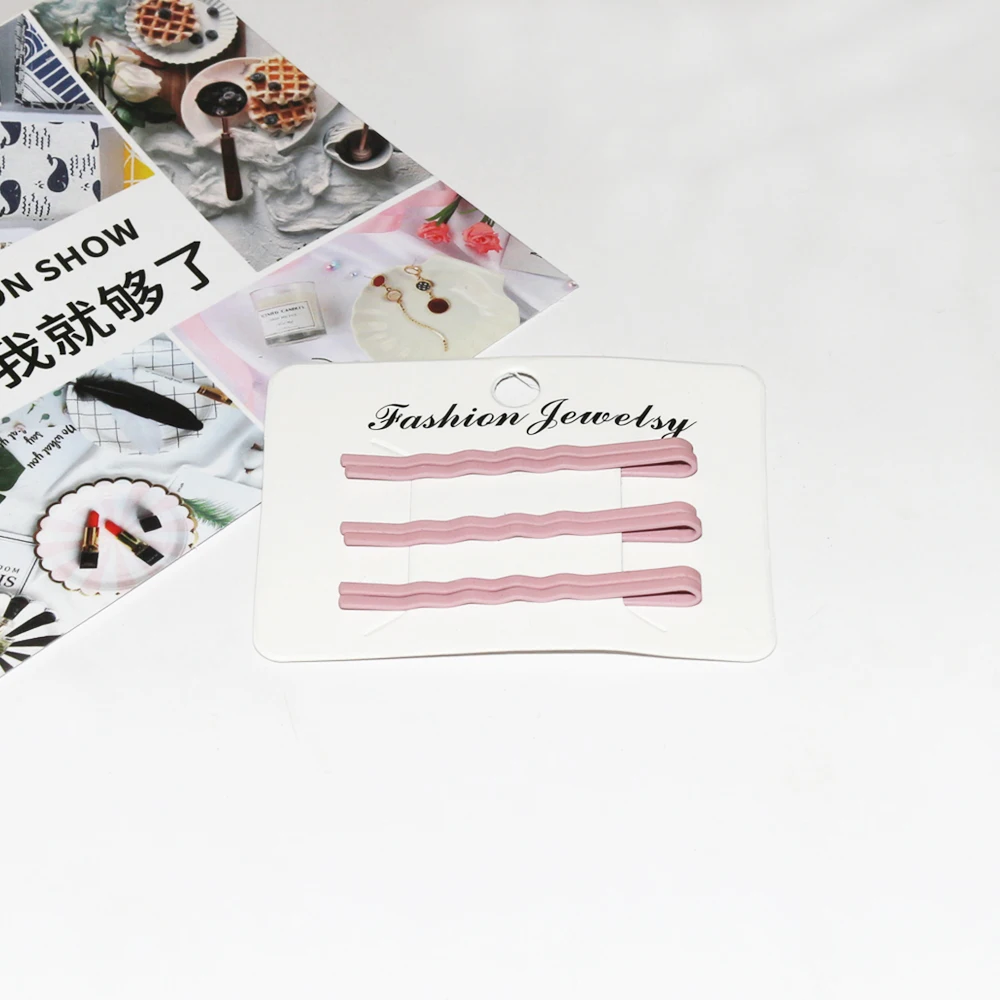 6 шт./компл. заколки для волос карамельных цветов шпильки 5 см волнистые из сплава