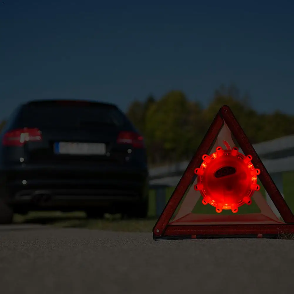 Светодиодный Предупреждение льный индикатор Красного луча 9 режимов светильник