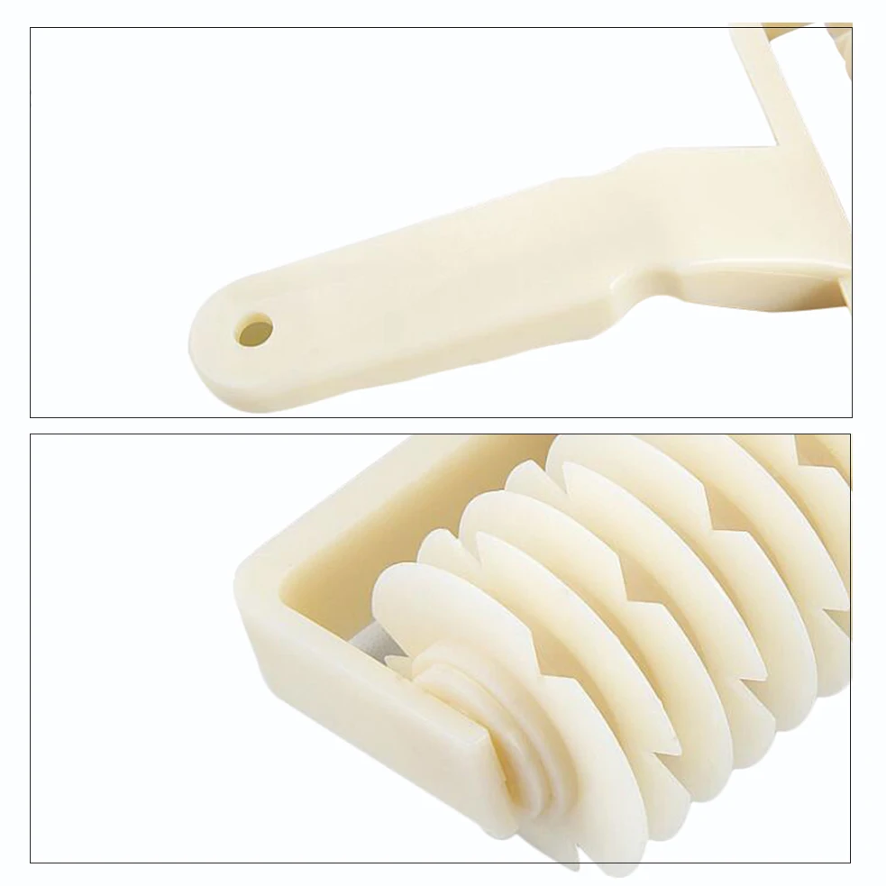 

Plastic Dough Lattice Roller Cutter Pull Net Wheel Knife Pizza Pastry Cutter Pie Craft Making Tool Kitchen Baking Accessories