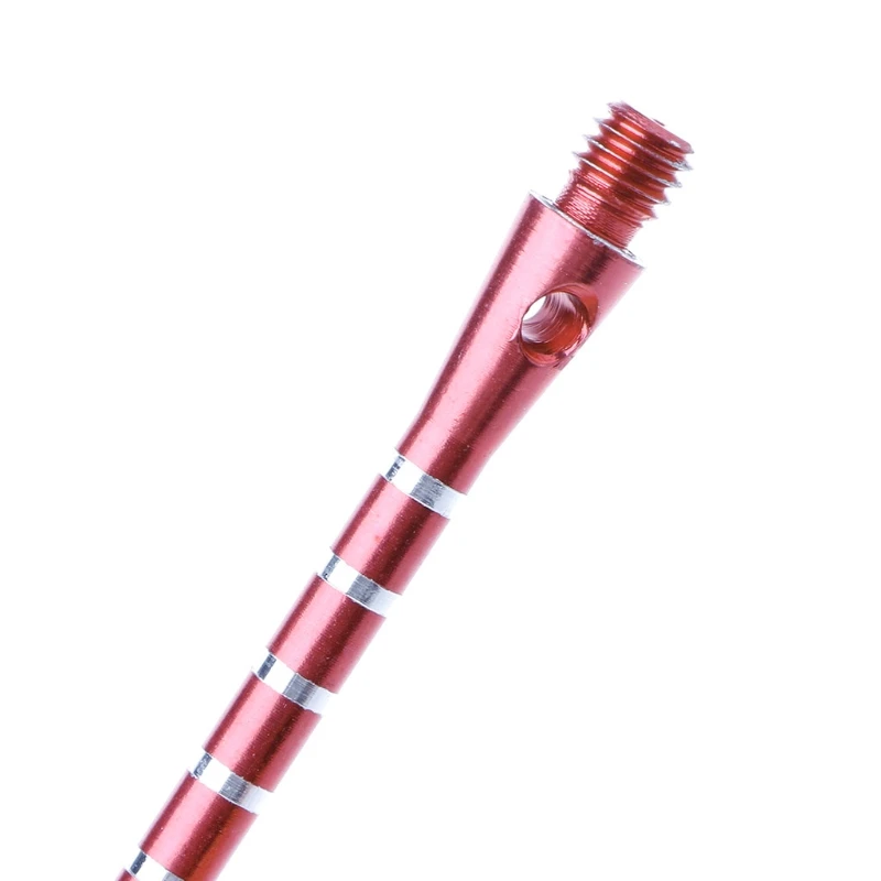 

6 Sets/18 Pcs 53mm Aluminum Dart Shafts 6 Colors 2BA Thread Size Medium Length