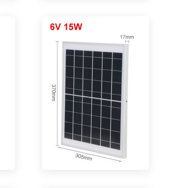 6V 15W 305x370MM SUNYIMA Painel солнечная панель 6 в 10 Вт 15 Вт фотоэлектрическая солнечная энергия солнечная батарея зарядное устройство поликремния алюминиевый сплав DIY Solars система - Цвет: 6V 15W 305x370MM