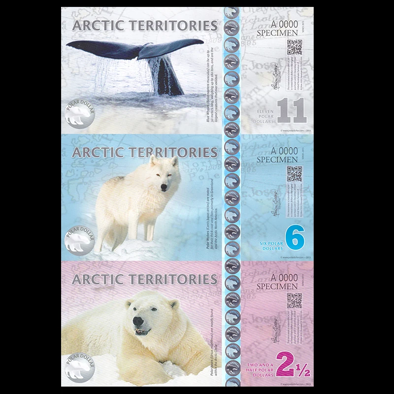 Arctic Territories UNCUT SET 3 шт полимер образец UNC нециркулированный оригинал | Дом и сад
