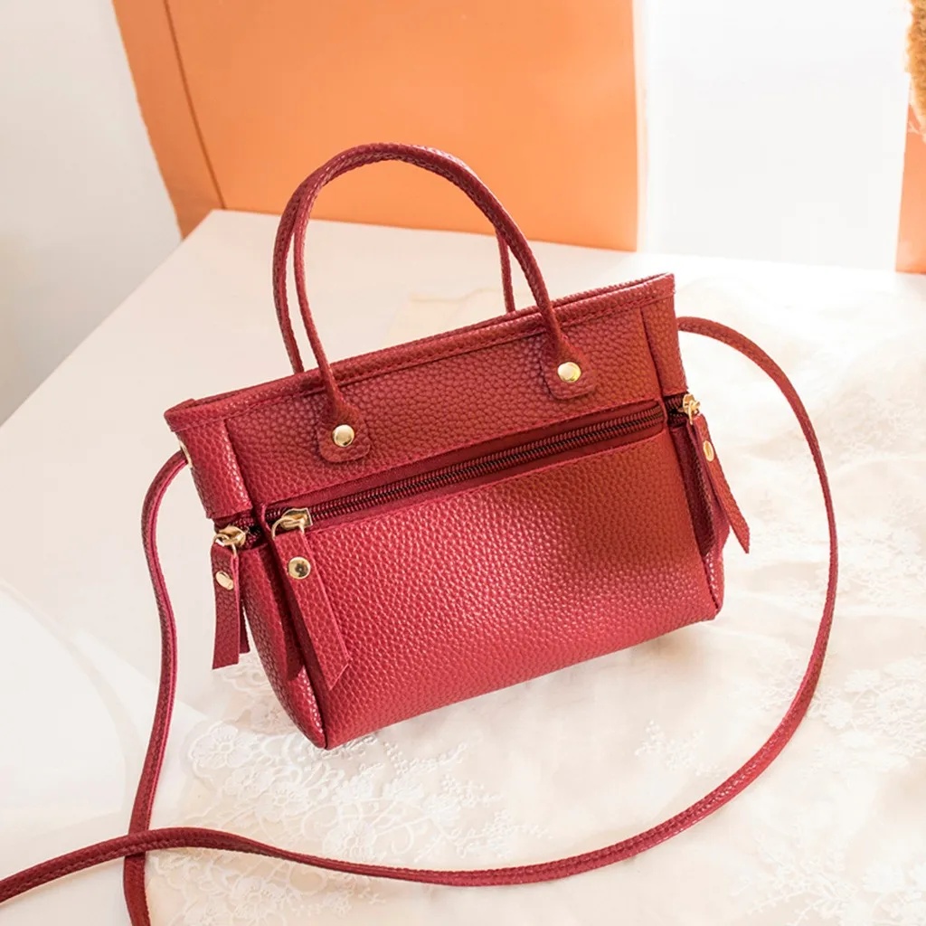 Женская сумка портфель с ручками из искусственной кожи тоут сумочка железной