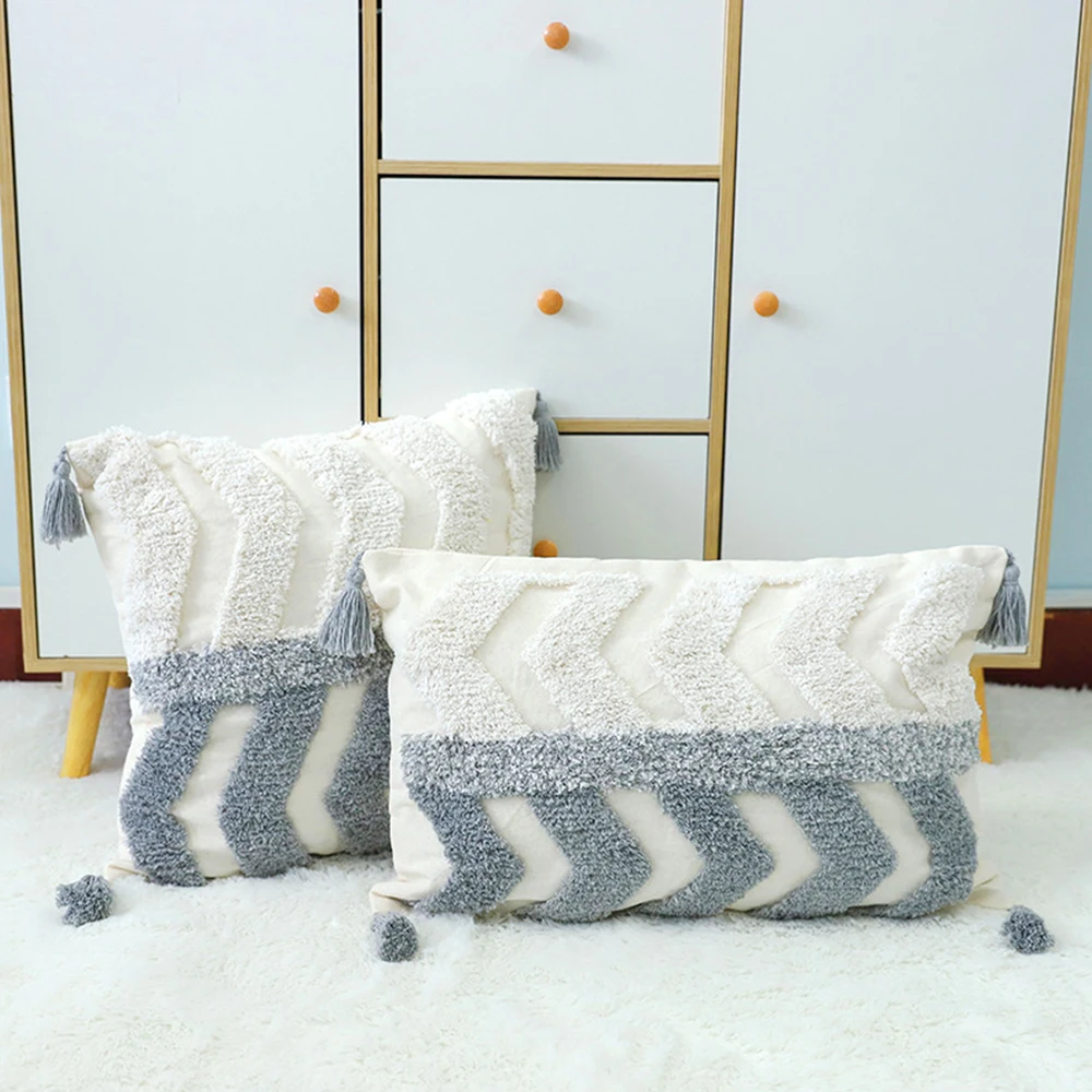 

Богемная искусственная наволочка для подушки прикроватный диван наволочка для домашнего декора 45x5 см/30x50 см