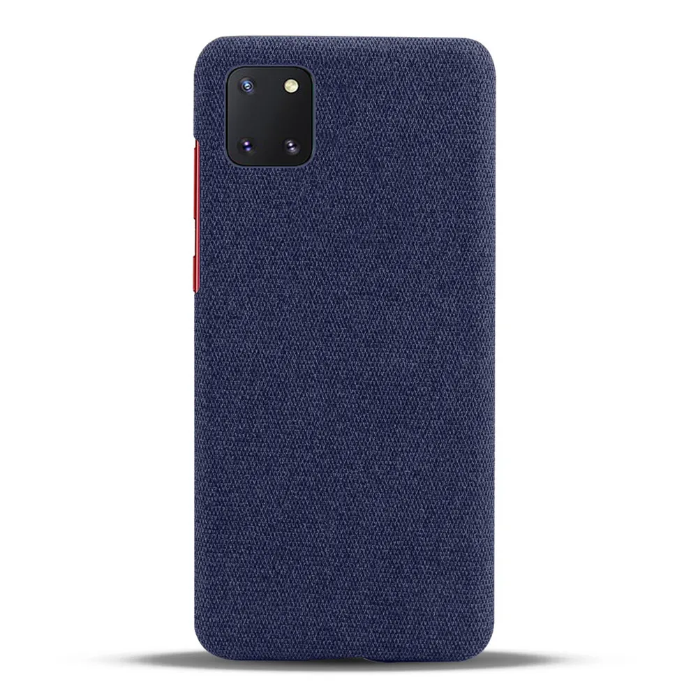 Противоскользящий ультратонкий тканевый чехол для Samsung Galaxy Note 10 Lite телефона