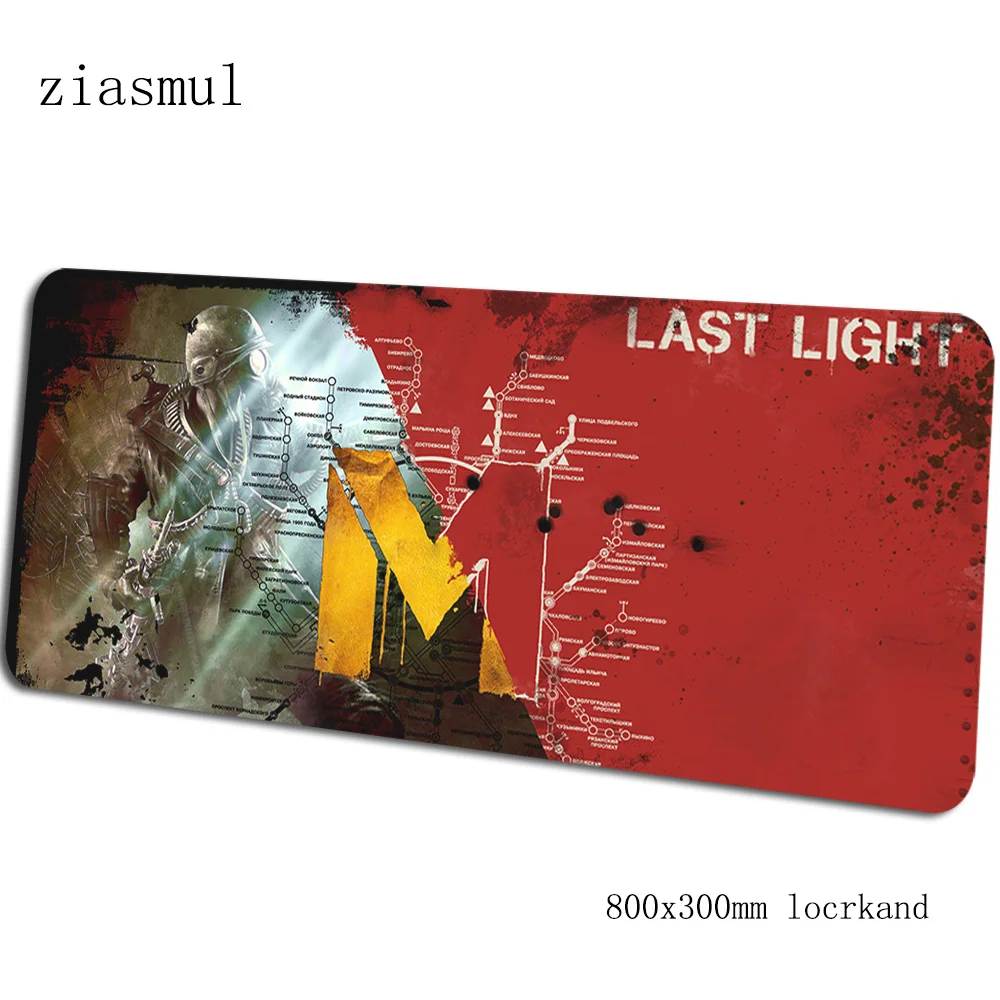Metro 2033, коврик для мыши, 80x30 см, игровой коврик для мыши, высококачественный коврик для мыши, геймерский компьютерный стол, коврик locrkand, notbook mousemat pc - Цвет: pattern 11