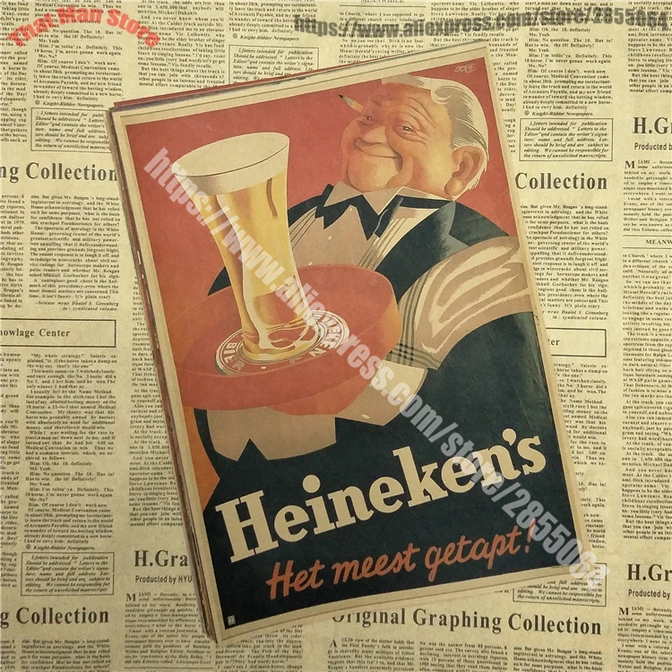 

new Funny Beer Retro poster Home Furnishing decoration Kraft Game Poster Drawing Painting Wall stickers 42X30 CM 30X21 CM