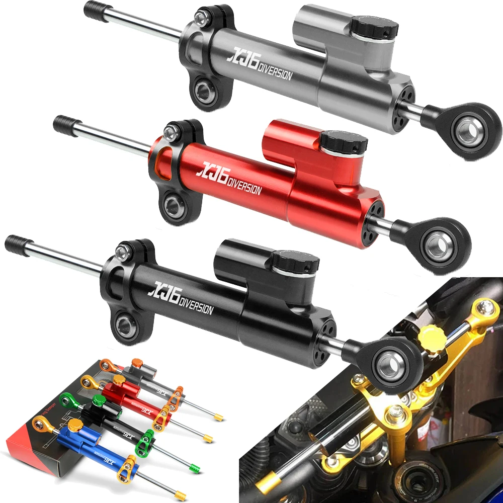 For YAMAHA XJ6 DIVERSION XJ6DIVERSION XJ 2009-2014 2010 2011 2012 Aluminum Motorcycle Damper Steering Stabilize Safety Control | Автомобили