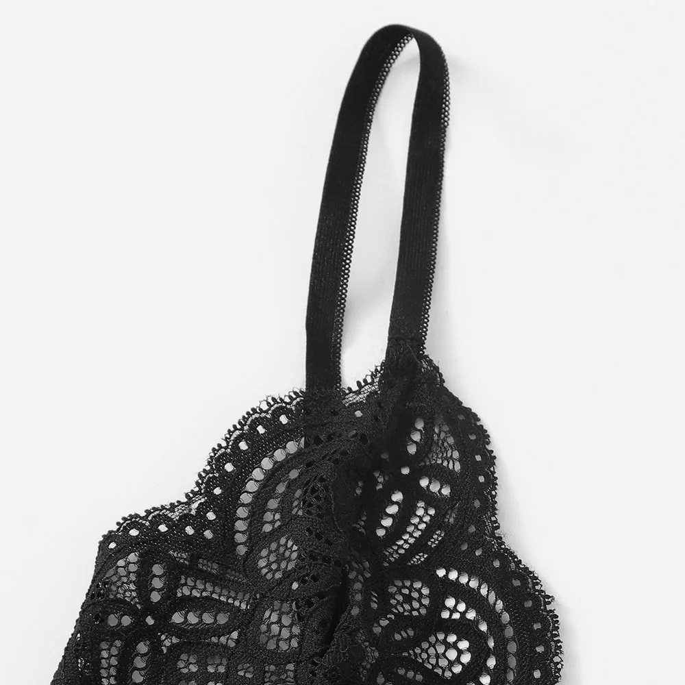 Новинка 2019 Женский комплект с бюстгальтером сексуальные трусики фестонами