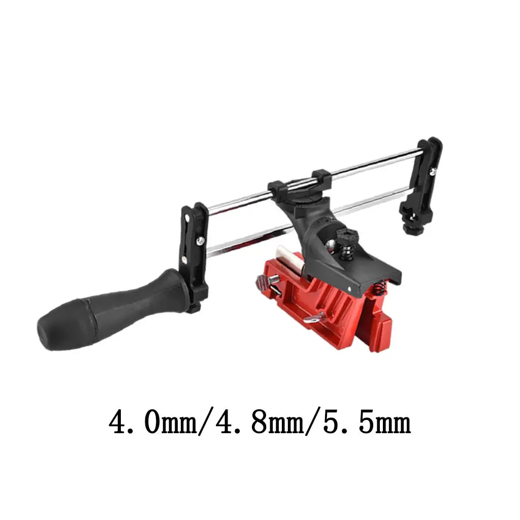 

Профессиональная шлифовальная направляющая для заточки, ручная подставка для всех типов цепных пил, газонокосилок, бензопил