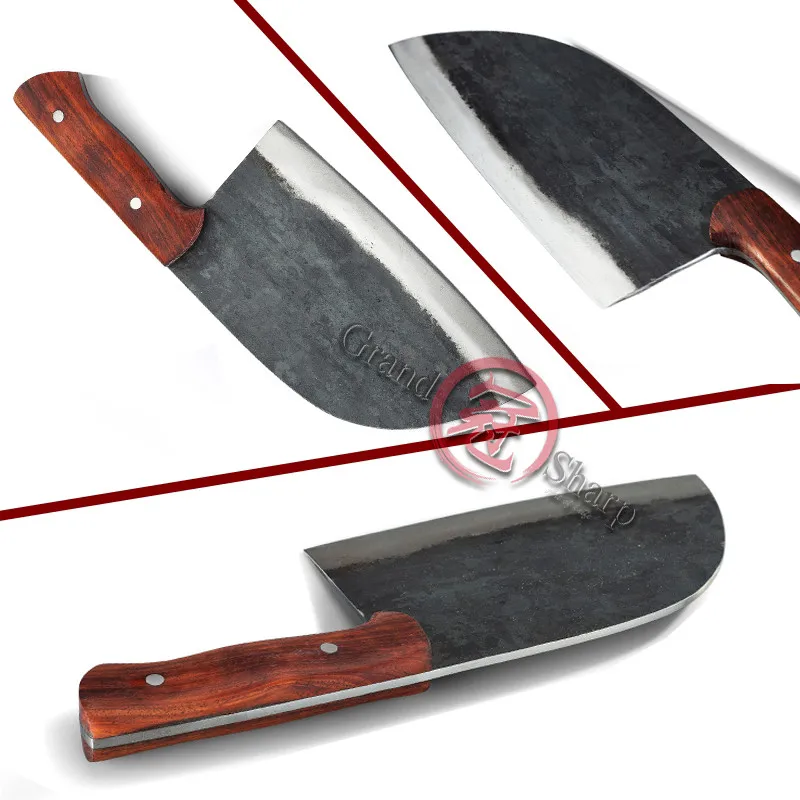 6 9 дюймовый кованый шеф нож ручной работы из плакированной стали китайский