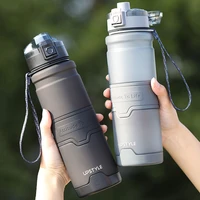 1 liter travel kids water bottle container gourd drink thermo bicycle school sport girl gym bpa free children plastic drinkware