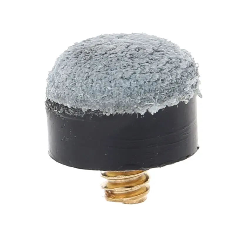 

10Pcs 13mm Screw-On Pool Cue Tips Cowhide Replacement Kits Spare Parts For Snooker