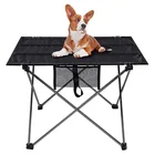 Стол складной переносной алюминиевый для кемпинга, уличная мебель, компьютерные столики для кровати, ульсветильник складной стол для пикника