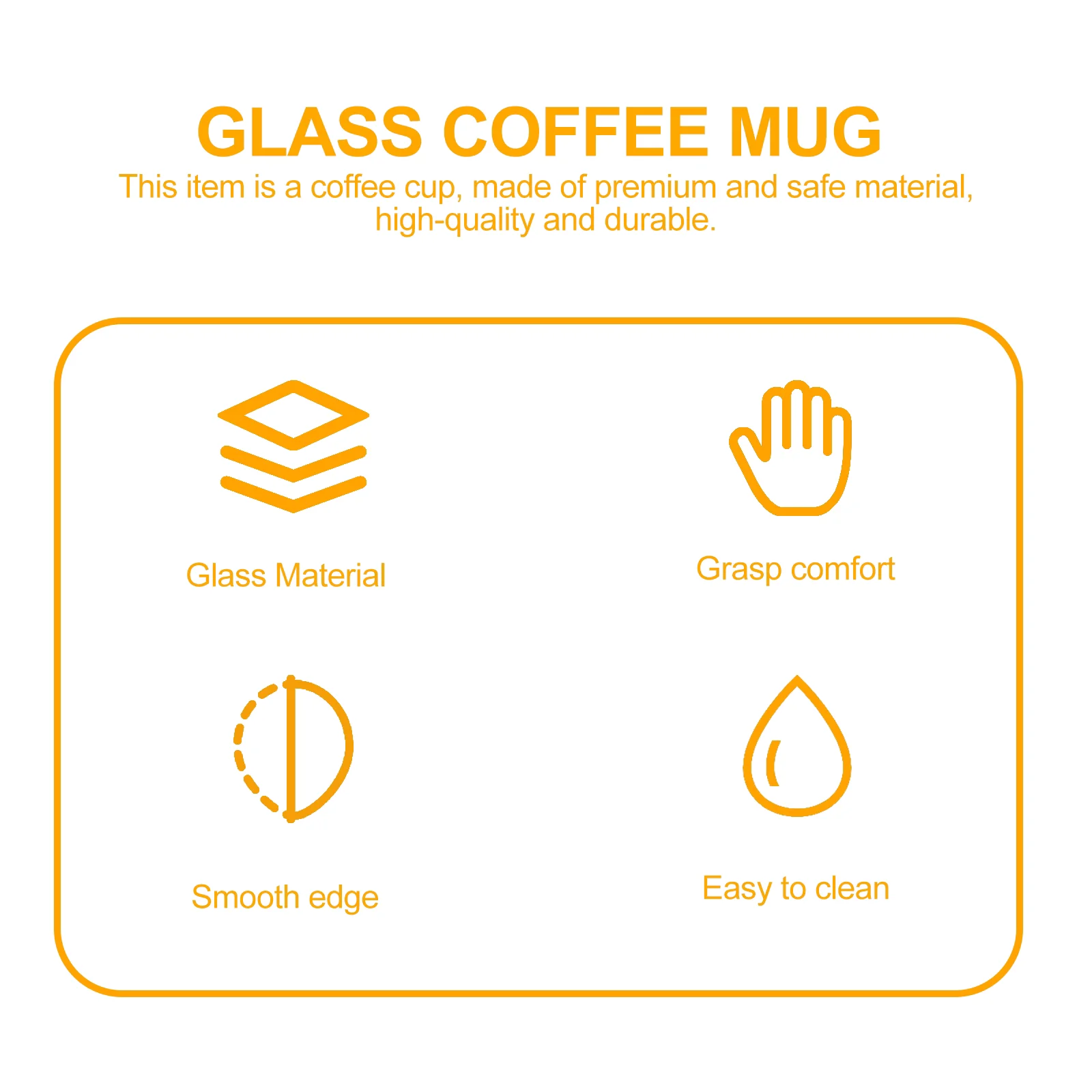 1 шт. стеклянная кофейная кружка изысканная чашка модная чайная красивая | Дом и