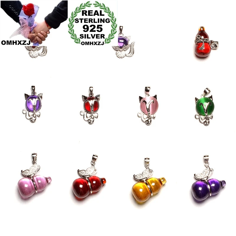 

OMHXZJ оптовая продажа ZB520 DIY аксессуары для изготовления ювелирных изделий фурнитура ожерелье из стерлингового серебра 925 пробы подвеска-Кала...