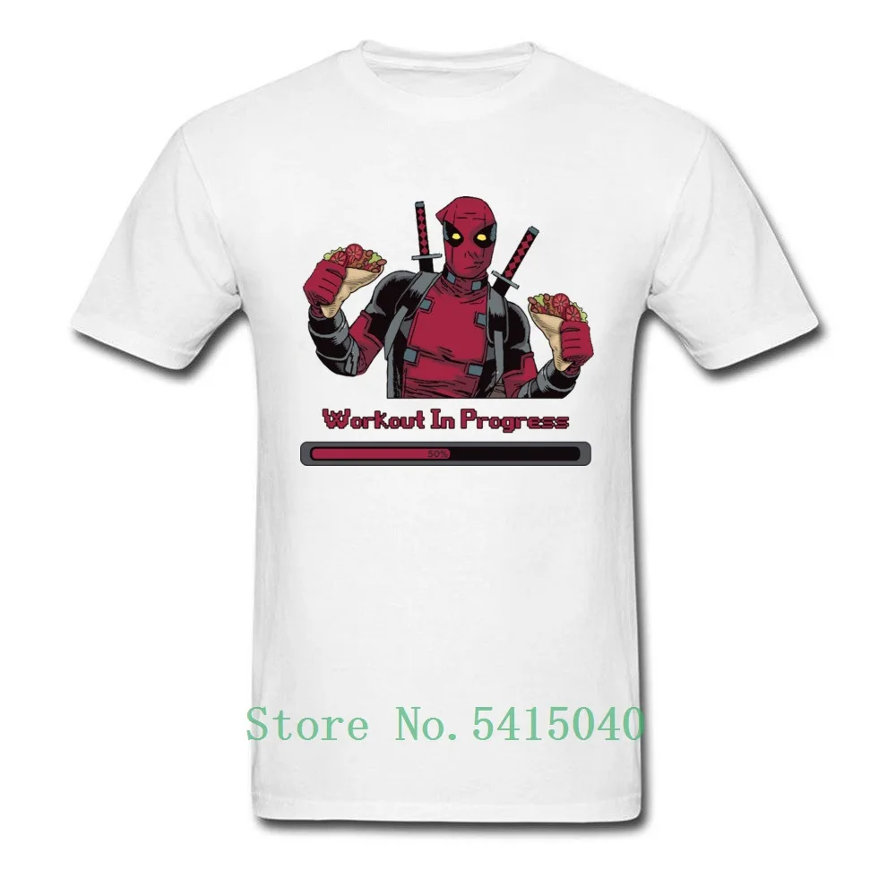 Новое поступление Дэдпул тренировки рубашка мужская одежда комикс Забавные