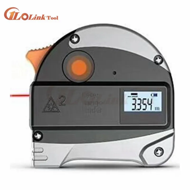 Лазерный дальномер 2 в 1 30 м с ЖК-дисплеем и цифровой лентой измеритель расстояния